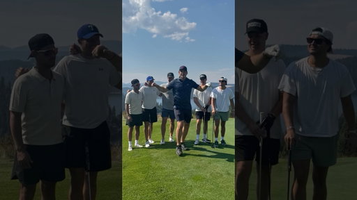 Golfing with the boys #viralshort #golf #golfing #funny #golfswing