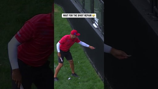 Just as he planned it 😂 #golf #LIVGolf