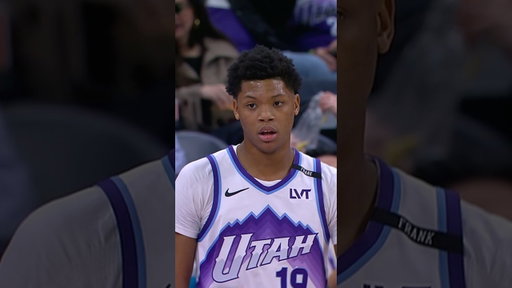 CAREER-HIGH 25 POINTS for ACE! 🤩😱 #utahjazz #acebailey #nbahighlights #nba