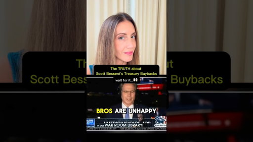 The TRUTH about Scott Bessent’s Treasury Buybacks: What No One is Telling You 👀
