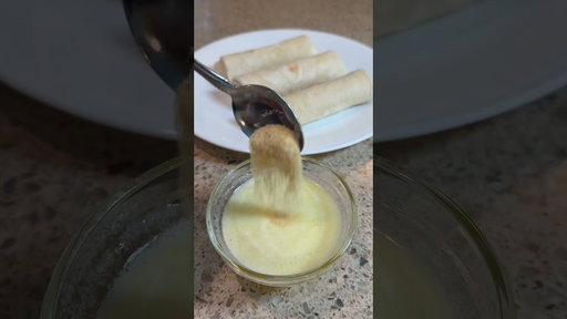 2 ingredients = mozzarella stick magic 🧀🌯