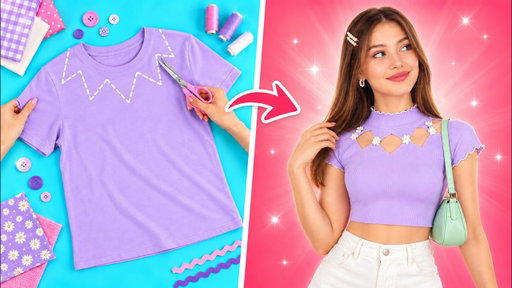 ✨ Fashion Makeover Challenge! From Basic Outfit to Viral Trendsetter 👗💖