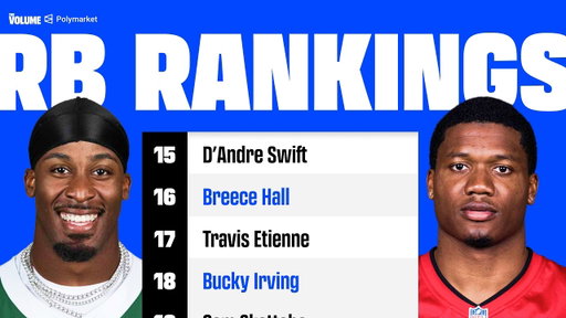 Fantasy Football Week 1 Rankings & Tiers | RB Studs, Busts & Sleepers (2026)