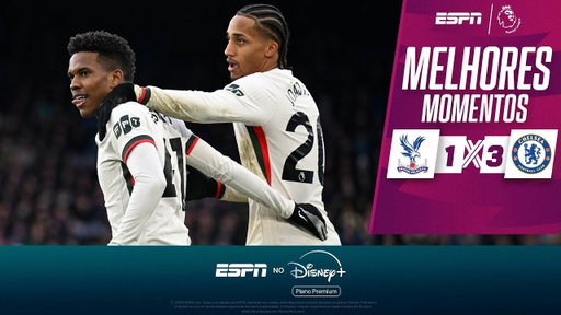 ESTÊVÃO DESTRÓI COM GOLAÇO, JOÃO PEDRO MARCA, E CHELSEA BATE O CRYSTAL PALACE NA PREMIER LEAGUE
