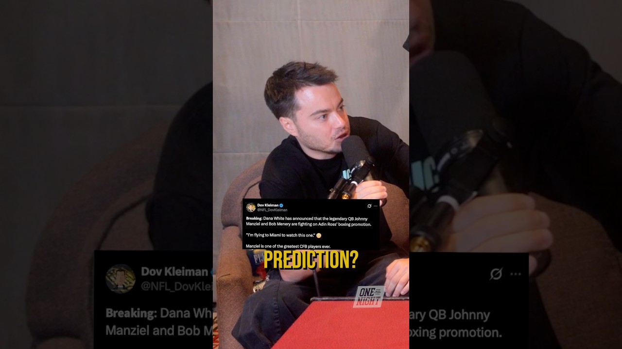 😭 BOB MENERY WILL KNOCK OUT JOHNNY MANZIEL