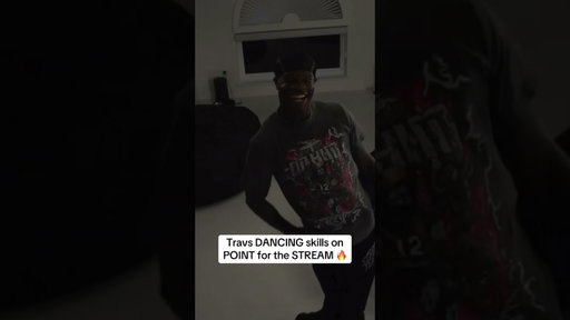 Trav doing the Michael Jackson for the chat 🔥