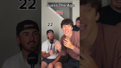 Guess The Age🔢🤣 #games #guessinggame #funny