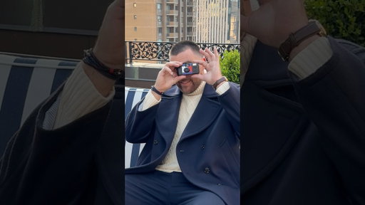 TOMMY HILFIGER | What happens when you hand Travis Kelce a disposable camera on set?