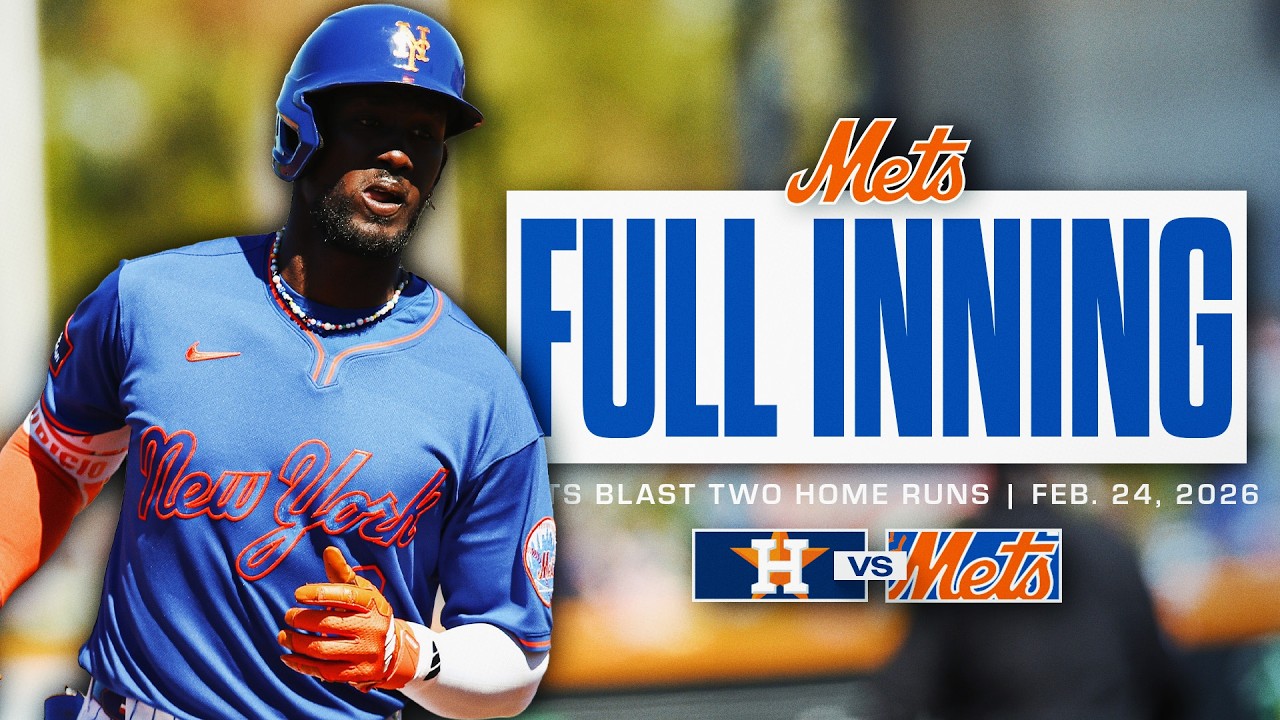 Mets EXPLODE for 4 Runs in the 1st Inning | FULL INNING