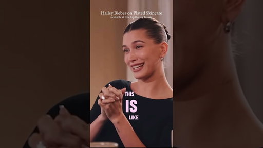 Hailey Bieber on Plated Skincare✨available at LBB #platedskincare #haileybieber