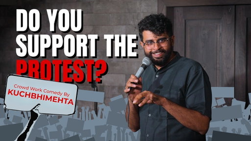 Protest | Crowd Worrk by Aakash Mehta