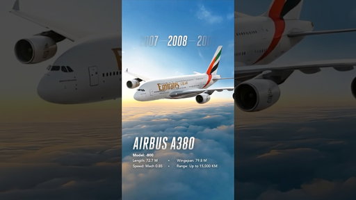All Emirates Aircraft Through the Years