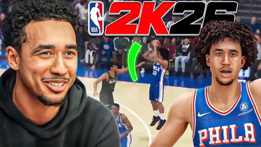 Jared McCain Plays NBA2K26 For The First Time!