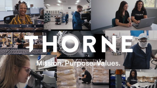 Thorne’s Mission, Purpose, and Core Values | Leading the Future of Personalized Wellness