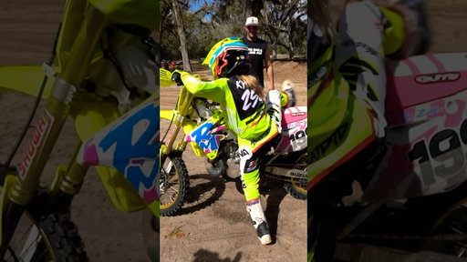 12 yr old Girl takes the RM Zilla for a hot lap 💨