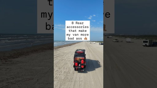 8 Rear Accessories That Make My Ford Transit Camper Van More Bad Ass