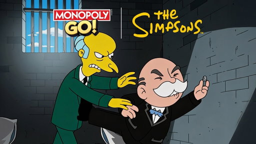 MONOPOLY GO! | THE SIMPSONS: Mr. Burns and Mr. Monopoly’s Excellent Rivalry