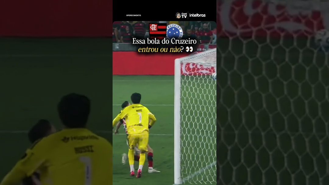 ERA PRA TER SIDO MARCADO GOL DO CRUZEIRO NESSE LANCE? 👀Pro VAR, a bola não entrou... 🫣