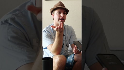 author leaves mid-interview