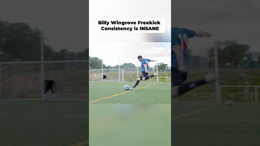 Consistency is 🔑 #football #soccer #freekick