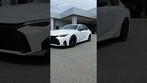 New 2026 Lexus IS 350 F SPORT 3.5L V6 with Special Appearance Package. Recently Sold!