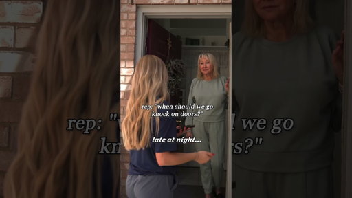 The Best Time to Knock Doors in D2D Sales Is Not What Most New Reps Think #Shorts #D2DSales