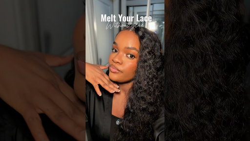 Lace melting for beginners, one product and straight to the point. #lacewig #closureinstall #diywig