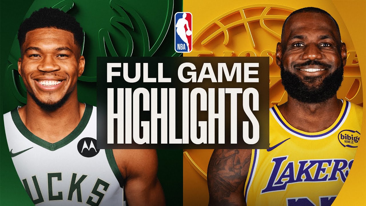 BUCKS at LAKERS | FULL GAME HIGHLIGHTS | January 9, 2026