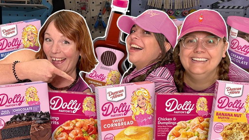 We Taste ALL the Dolly Parton Foods! (Unedited Taste Test)
