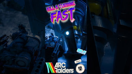 EASIEST way to k*ll a Turbine in Arc Raiders 🤘🏻🤘🏻#arcraiders #arcraiderstips #arcraidersgameplay