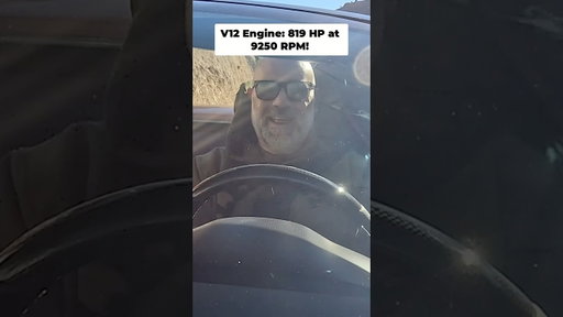 Nothing hits like a Ferrari V12