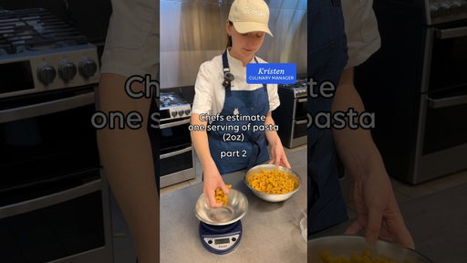 Chefs Estimate Pasta Part 2