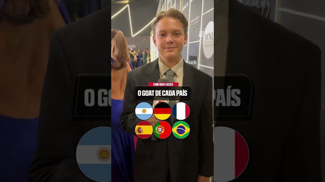 EITA! FILHO DE NEYMAR DEFINE O GOAT DE CADA PAÍS! 👀⚽🔥