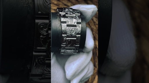 Norse mythology themed Engraving on Rolex Sea Dweller #engravedwatch #rolex #watches #engraving