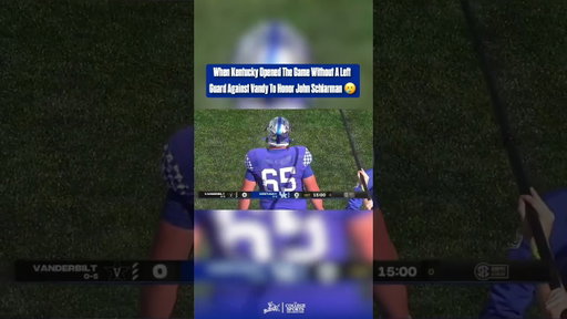 Throwback to when Landon Young wore the #65 to honor John Schlarman 🥹
