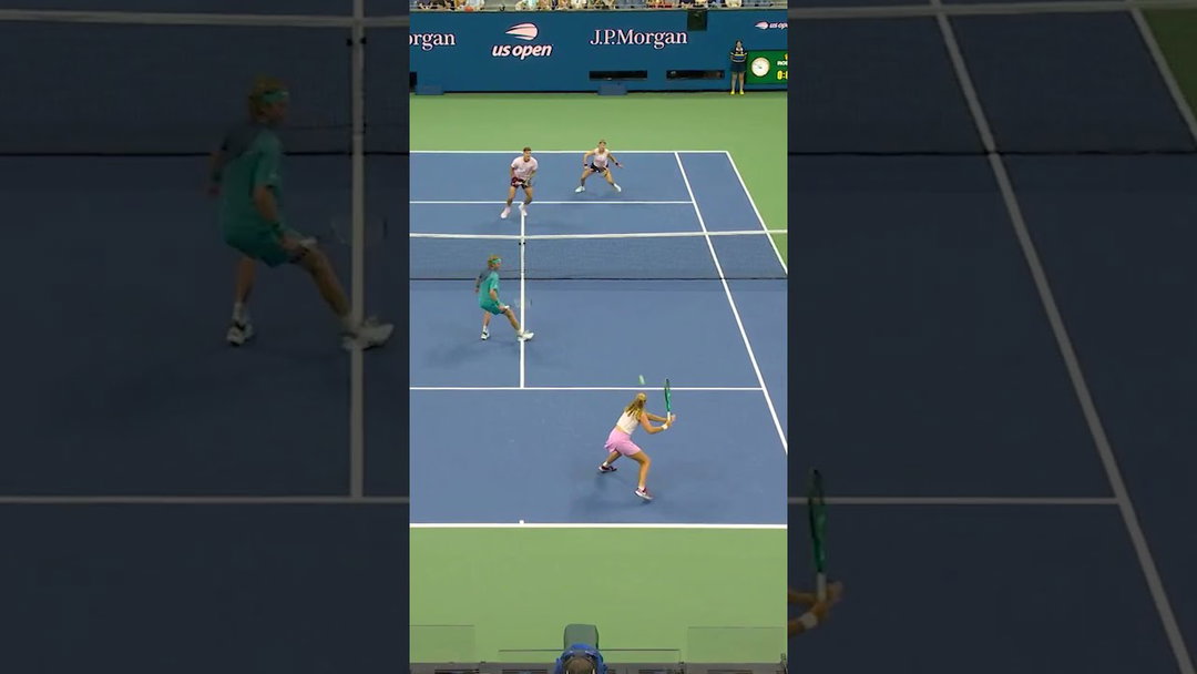 PERFECT passing shot! 🤩