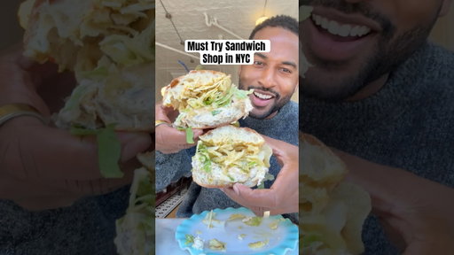 Must try sandwich shop in NYC ! #sandwich #nycfood #foodie