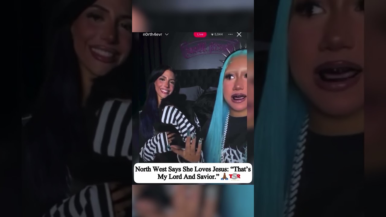 North West Shares Her Love For Jesus ✝