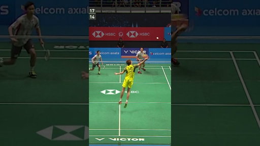 Defence like only Hiroyuki Endo can. 🔥 #badminton