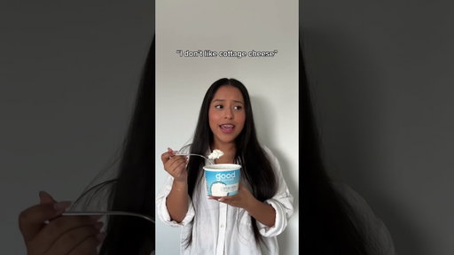 this is your sign to grow up and eat some cottage cheese 👏 #highprotein #proteinrich