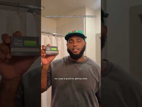 Body wash vs bar soap