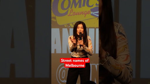 Street names of Melbourne #standupcomedy #comedy