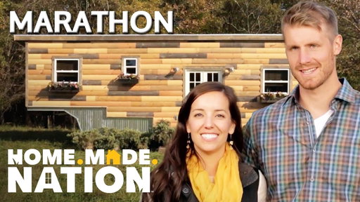 Tiny House Nation: Downsizing Under 500 Sq Ft Tests Creativity & Love *MARATHON* | Home.Made.Nation