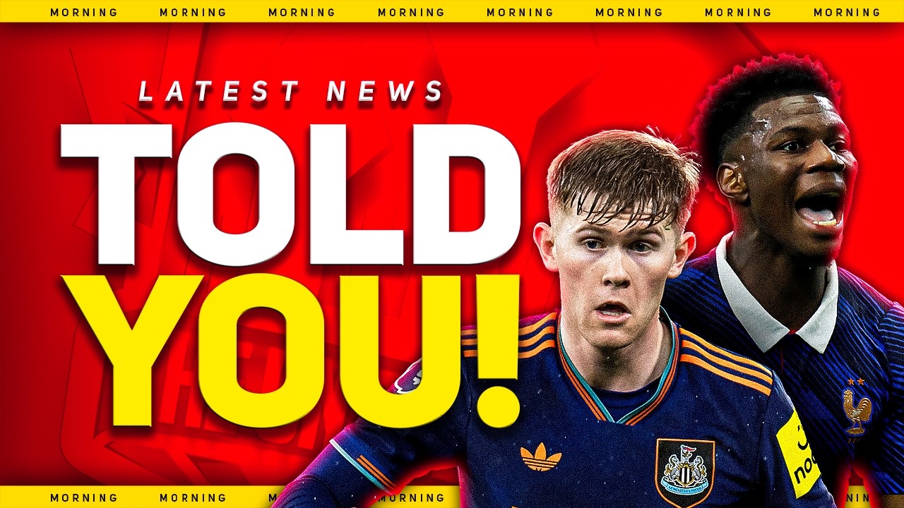 Hall TRANSFER On? Tchouameni, Zirkzee, Balebal LATEST! Man Utd Transfer News