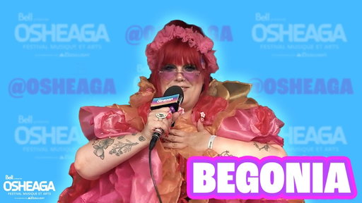 L'expérience artiste à OSHEAGA selon Begonia | OSHEAGA 2025