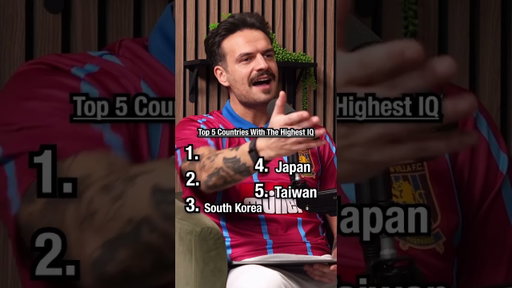Top 5 Countries With The Highest IQ 🧠