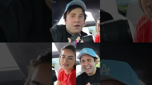 Surprising @DavidDobrik w/ @DavidDobrik