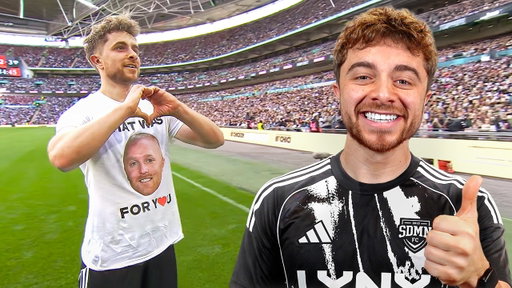 SCORING FROM 30 YARDS AT WEMBLEY