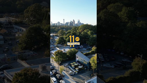 11 years later, we’re just getting started. Thank you, Atlanta! #whatsyourgusto #atlanta