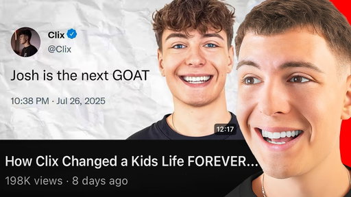 Clix Reacts to "How Clix Changed a Kids Life FOREVER"